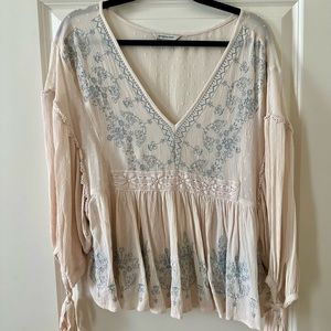 American Eagle Boho Blouse